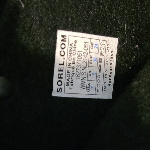 Sorel Joan Of Arctic Knit II Gray Suede Waterproof Warm Winter Snow Boots Wmns 7 - Picture 10 of 12